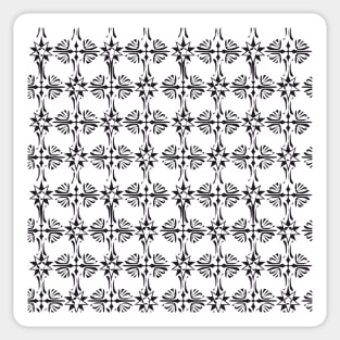 Monochrome Pattern Sticker